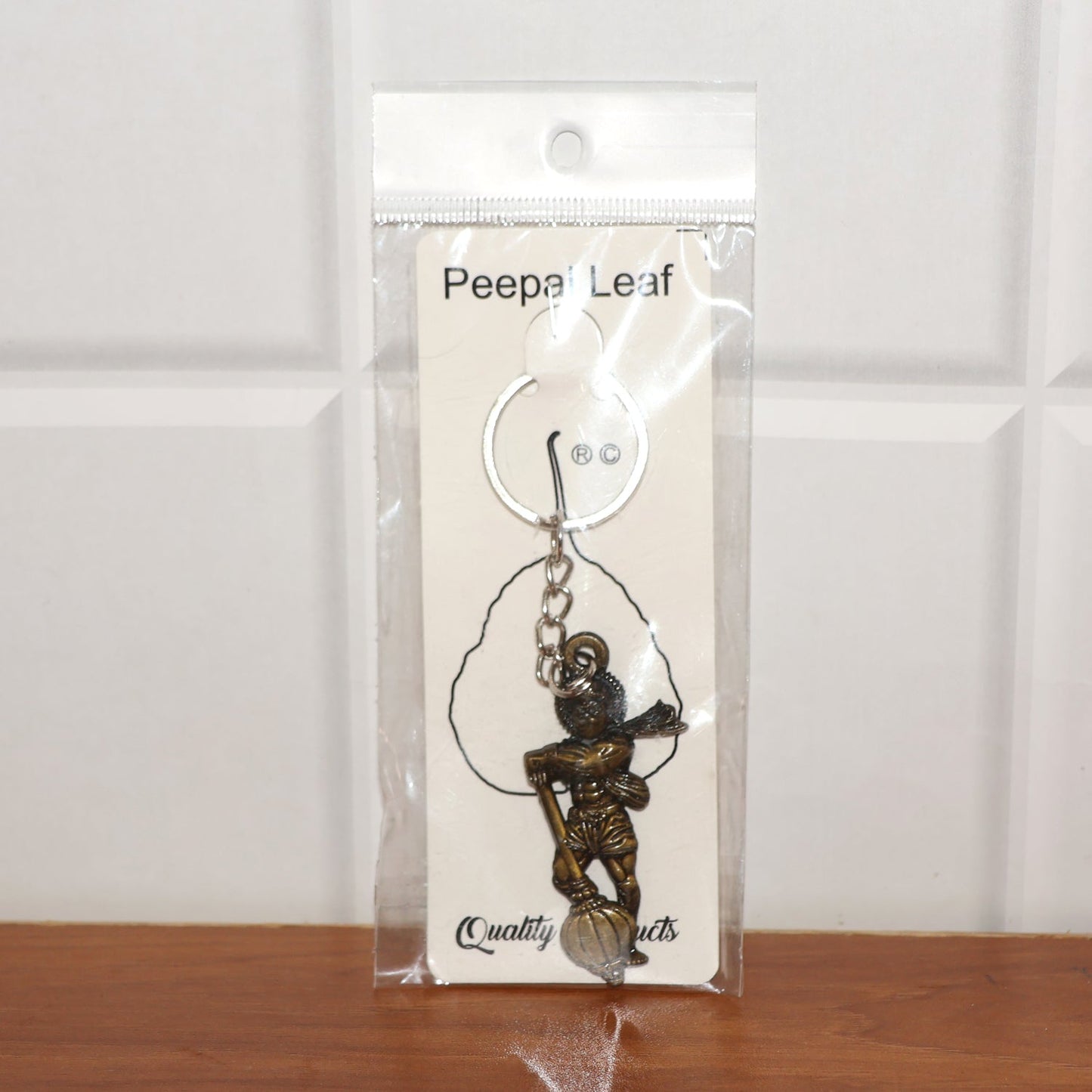 Elegant Lord Hanuman Metal Keychain (1 Pc) signaturekarts