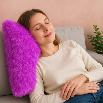 Super Soft Fluffy Cushion Pillow (1 Pc) signaturekarts