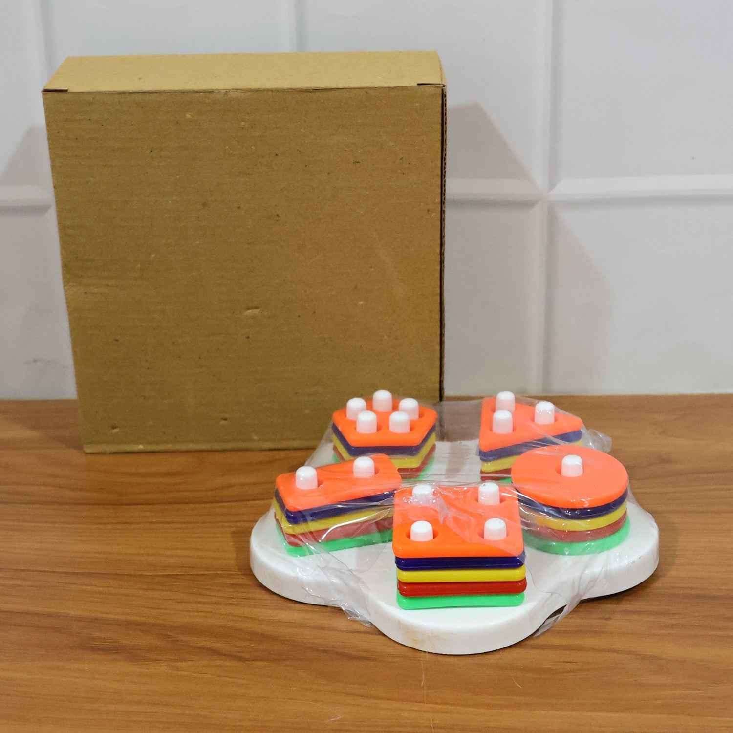 Geometric Stacking Sorter Puzzle Toy The Morsignaturekarts