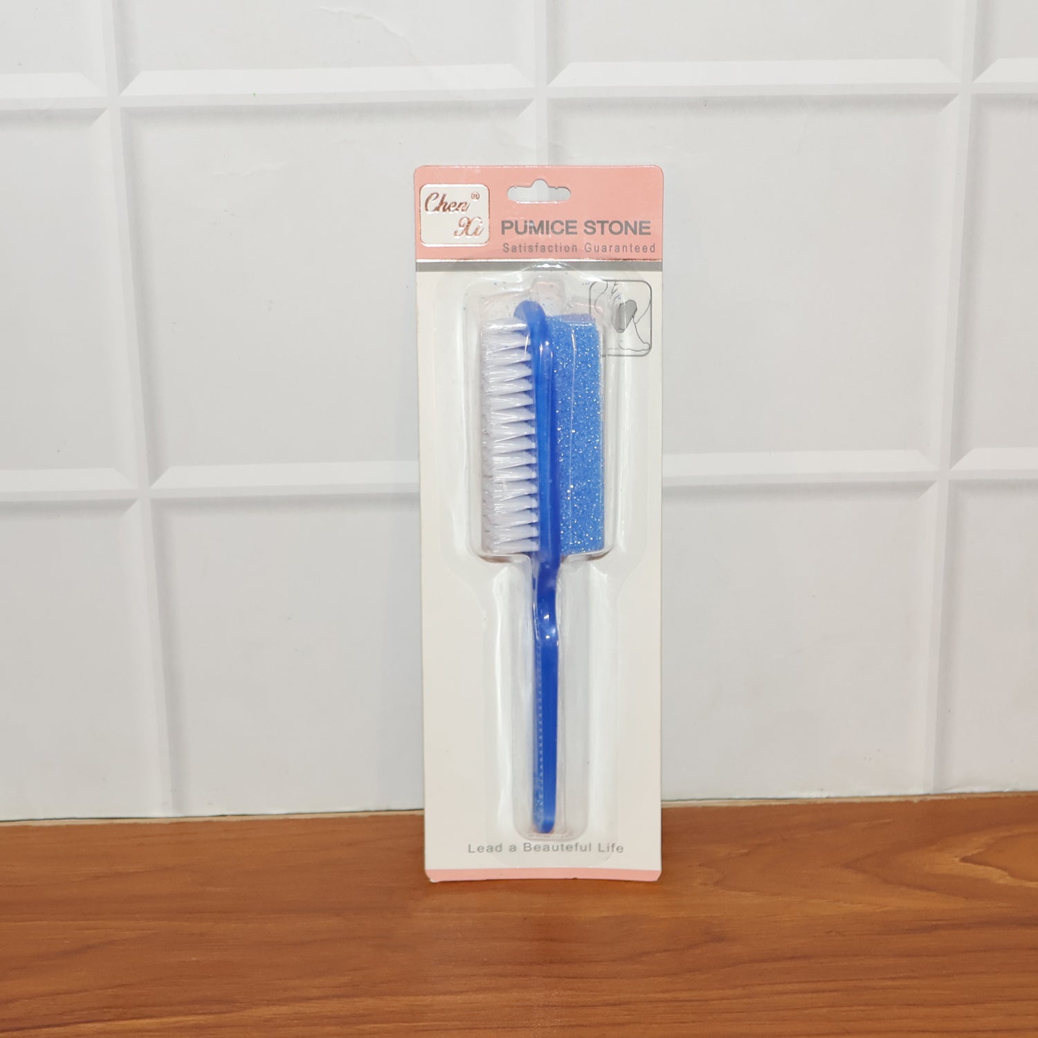 2-in-1 Foot Scrubber Brush with Pumice Stone signaturekarts