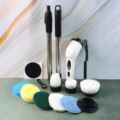 9-in-1 Electric Spin Scrubber - (1 Set) signaturekarts