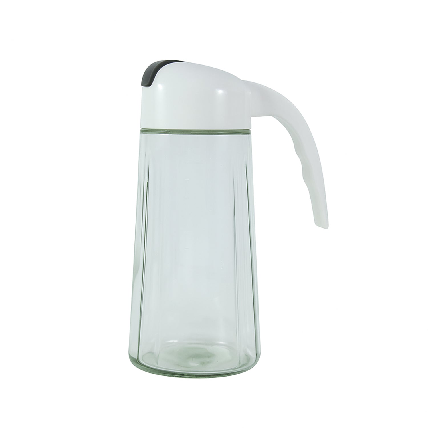 Kitchen Glass Oil Bottle Dispenser Automatic Opening Bottles  630 ML Signature kart