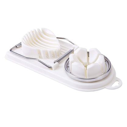 2 In 1 Egg Slicer, Egg Cutter For Hard Boiled Eggs Signaturekarts