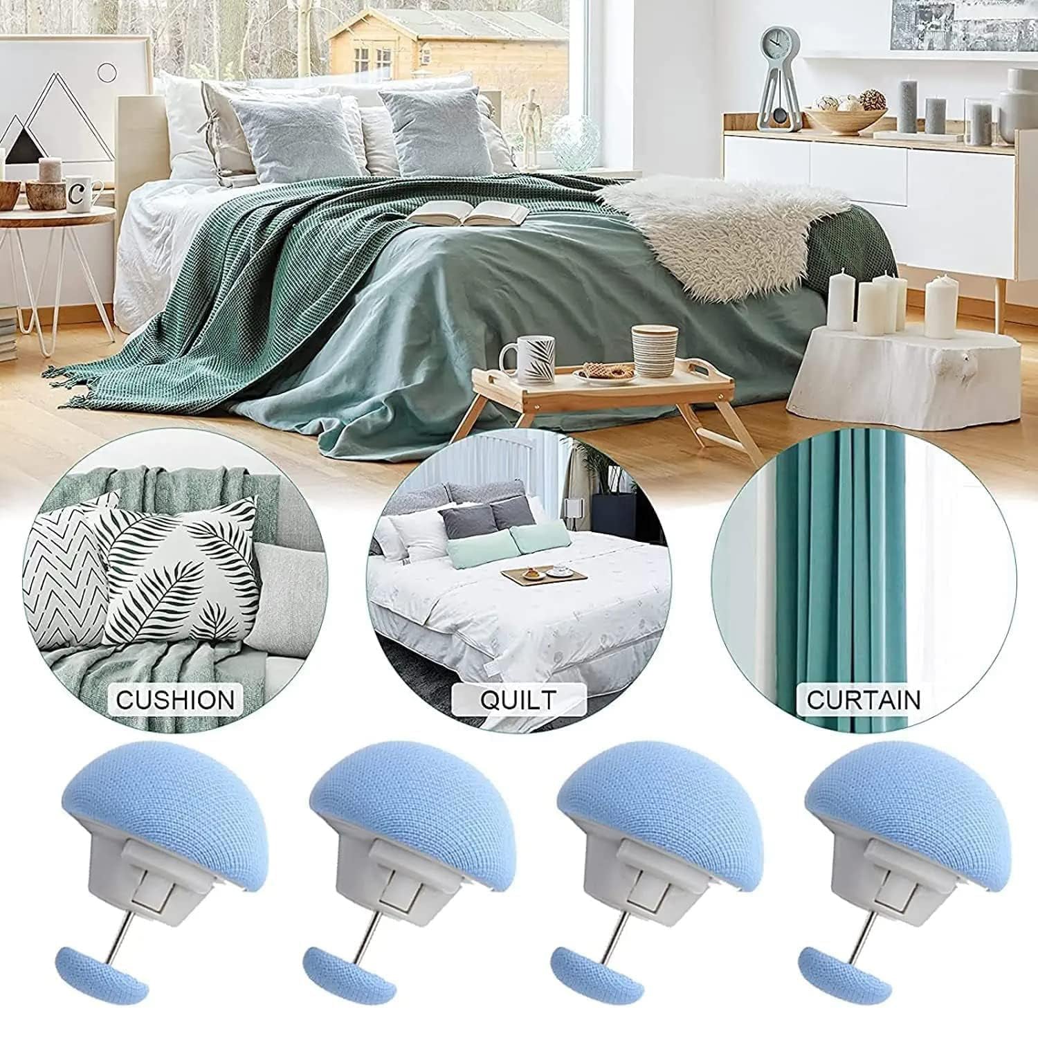 Decorative Headboard Sofa Pins (8 Pcs Set) Signature kart