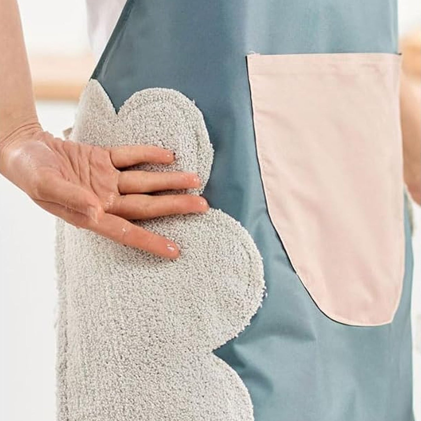 Multipurpose Kitchen Cooking Apron with Front Pocket (1 Pc) The Morsignaturekarts
