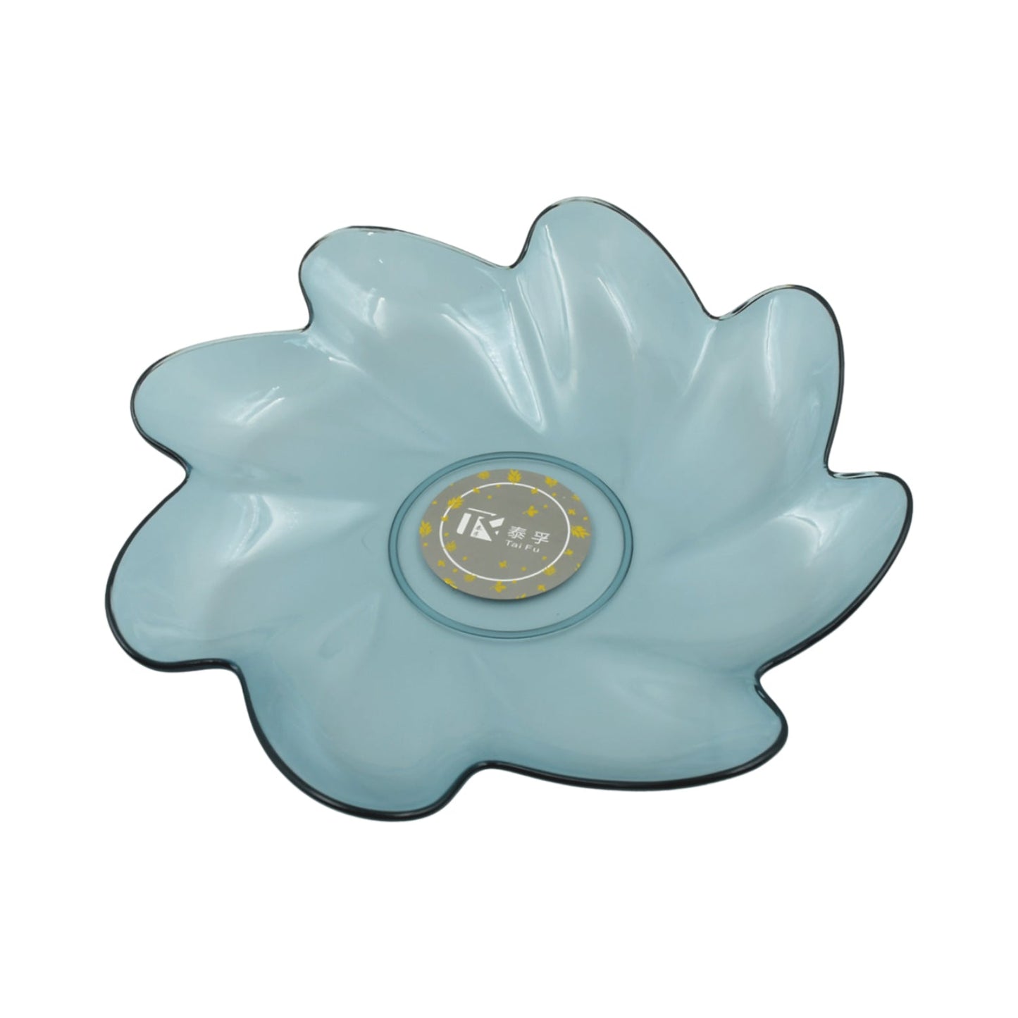 Flower Shape Kids Plastic Plate - for Dinner, Snacks & Party Supplies (1pc) signaturekarts