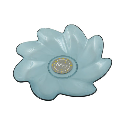Flower Shape Kids Plastic Plate - for Dinner, Snacks & Party Supplies (1pc) signaturekarts