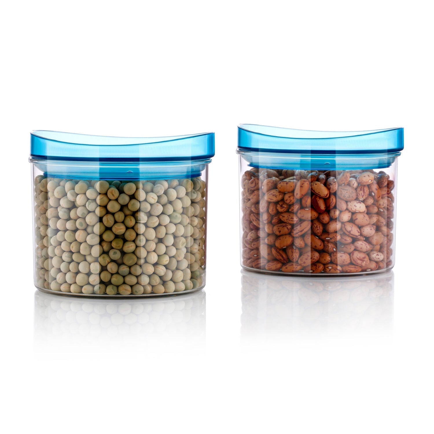 Air Tight & Unbreakable Kitchen Jar Set (2 Pcs Set) signaturekarts