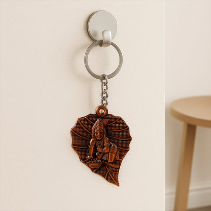 Premium Antique-Finish Metal Keychain (1 Pc) The Morsignaturekarts