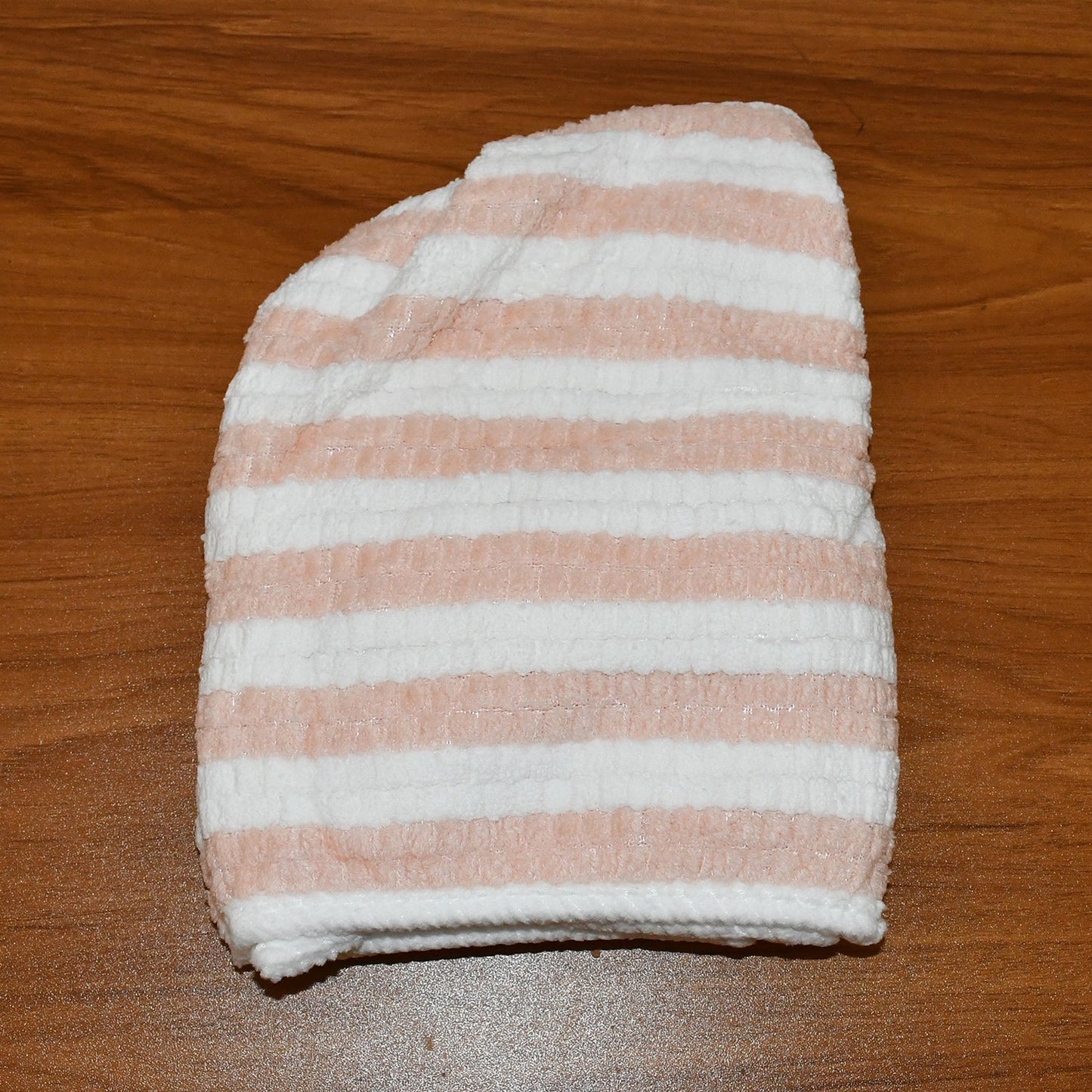 Soft Microfiber Hair Drying Towel Wrap with Cute Teddy Bear Button (1 Pc) signaturekarts