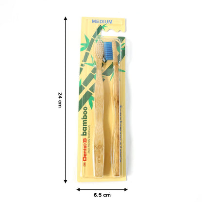 Eco-Friendly Bamboo Toothbrush Twin Pack (12 Packets × 24 Pieces) The Morsignaturekarts