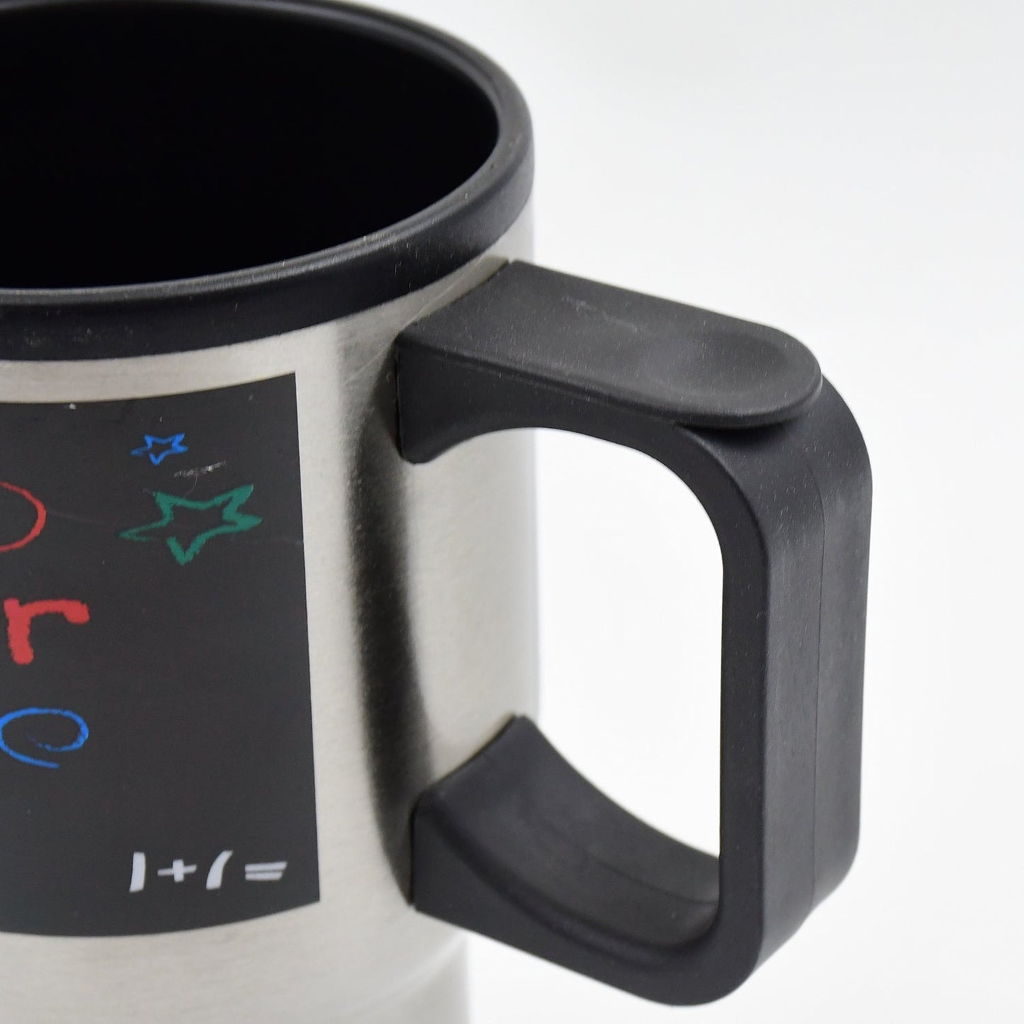 Stainless Steel Insulated Travel Mug - Double-Walled Vacuum Cup Lid & Handle, Tumbler signaturekarts