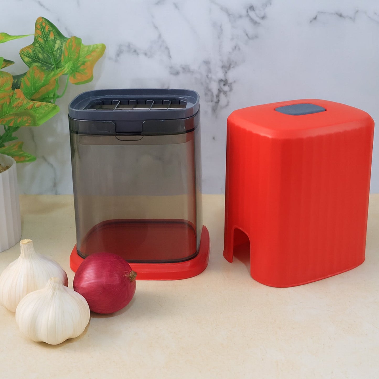Supermom Multipurpose Onion, Garlic & Vegetable Chopper (1 Pc) signaturekarts