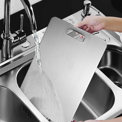 Supermom Medium Stello Stainless Steel Chopping Board signaturekarts
