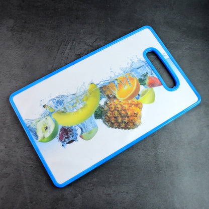 Large Rectangular Fruit Print Cutting Board (36x22cm / 1 Pc) signaturekarts