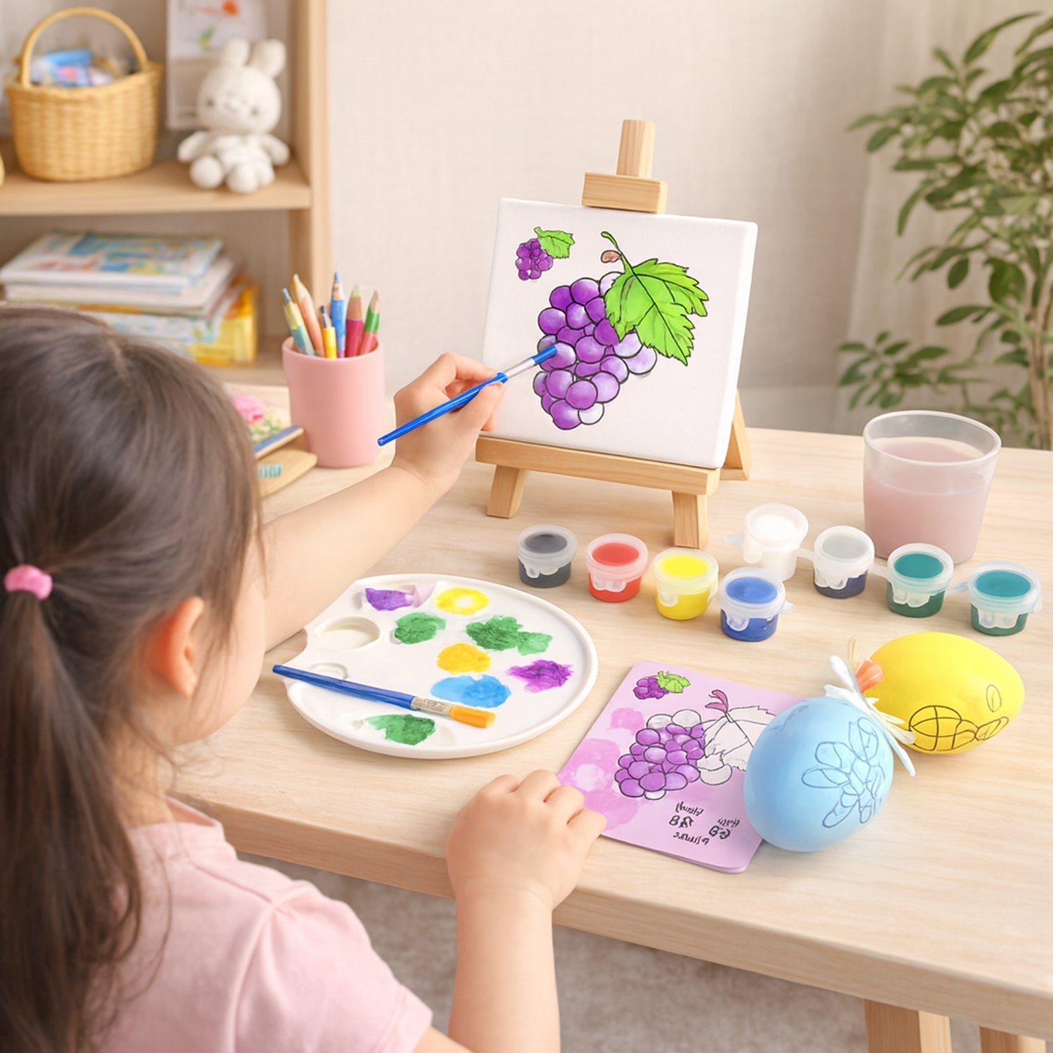 Kids Creative Paint & Learning Activity Kit (1 Set) The Morsignaturekarts