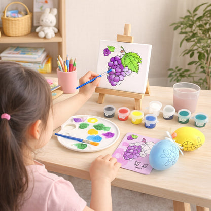 Kids Creative Paint & Learning Activity Kit (1 Set) The Morsignaturekarts