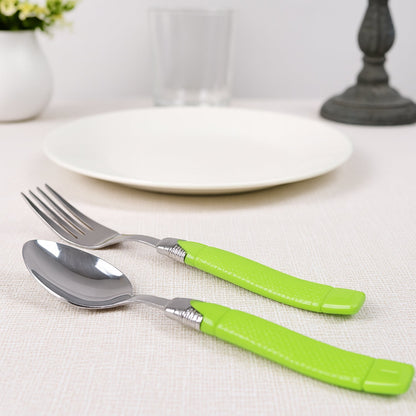 Supermom Premium Fancy Cutlery Set with Holder (24 Pc / Set) signaturekarts
