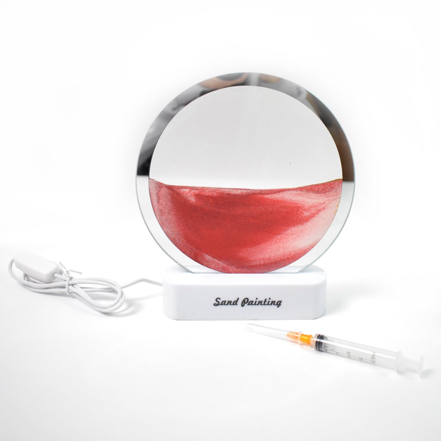 3D Liquid motion Display With LED Light (1 Pc) Signaturekarts