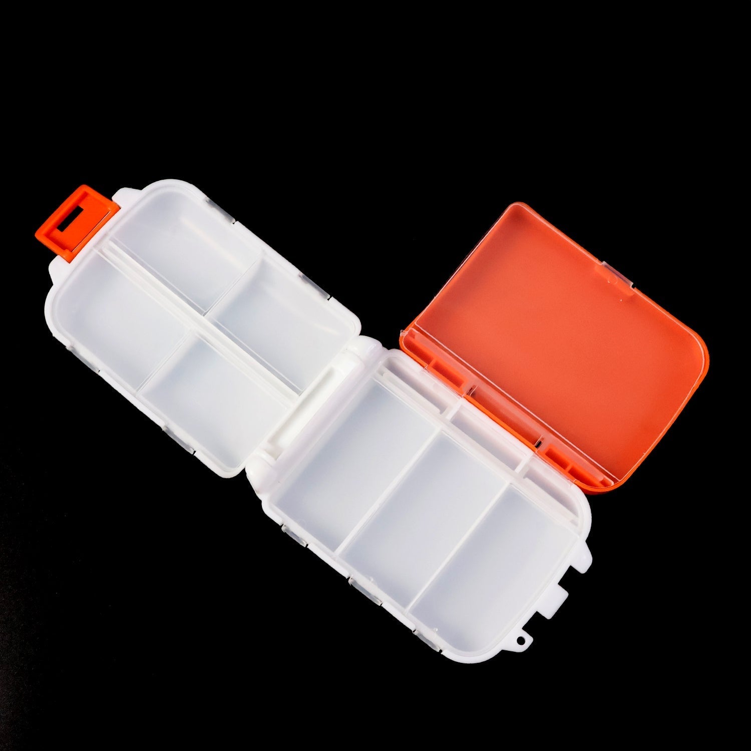 Portable Dual-Sided Pill Organizer Box (1 Pc) signaturekarts