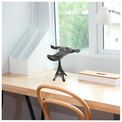Balancing Bird Metal Eiffel Tower Statue Balance Eagle Toy (1 Set) Signaturekarts