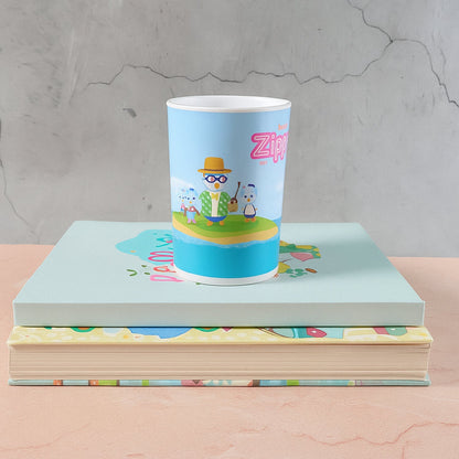 Cute Cartoon Melamine Drinking Glass (Approx 250ML / 1 Pc) signaturekarts