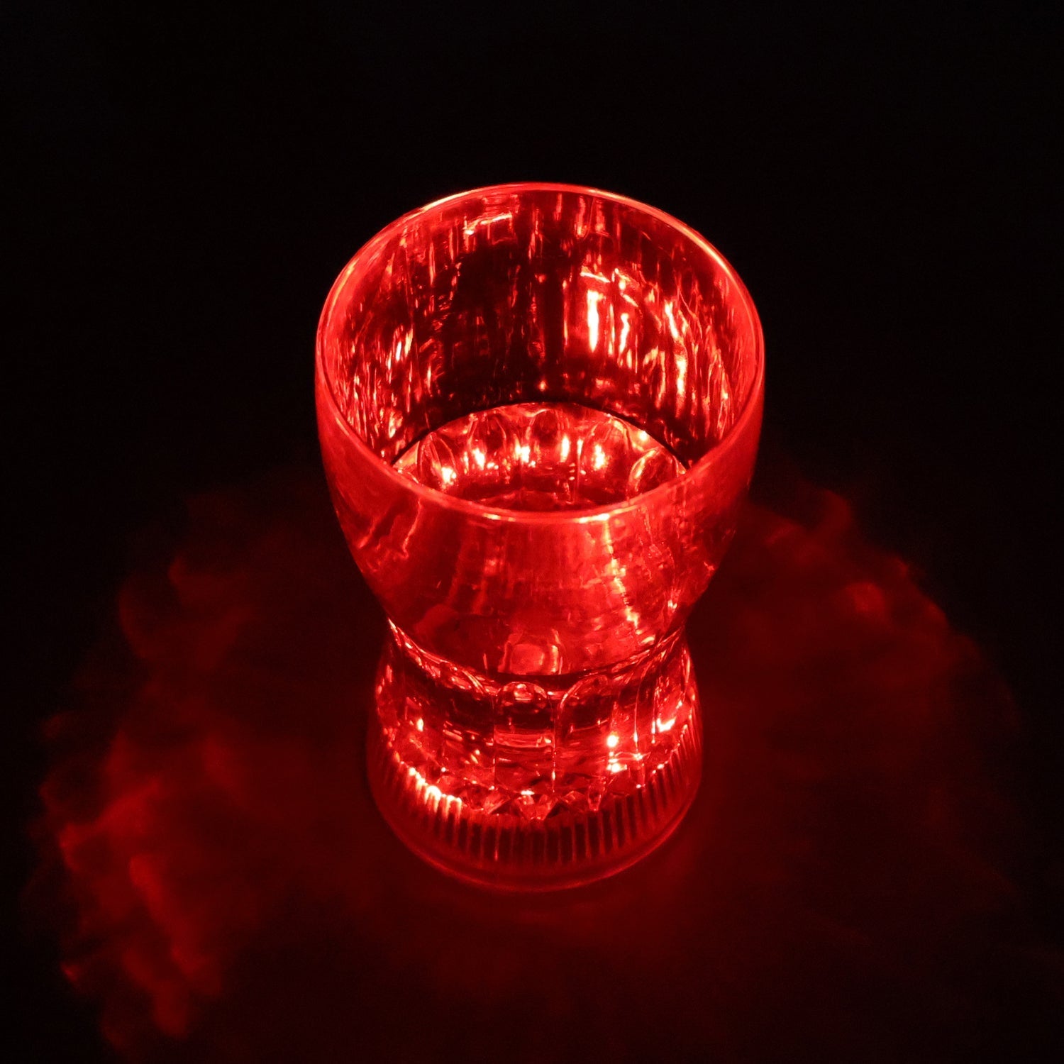 Plastic Fancy LED Light Glass 200 ML (1 Pc) signaturekarts