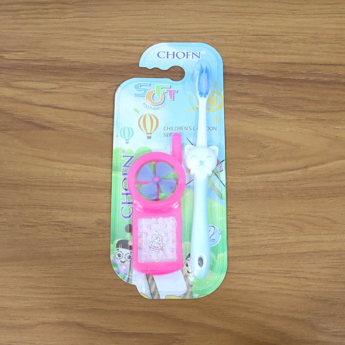 Kids Toothbrush and Fan Toy Set The Morsignaturekarts
