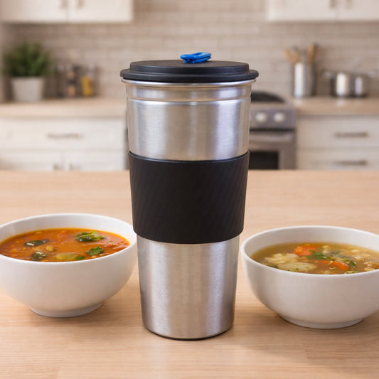 Supermom Stainless Steel Sip Mate Travel Tumbler (Approx. 500 ml) The Morsignaturekarts