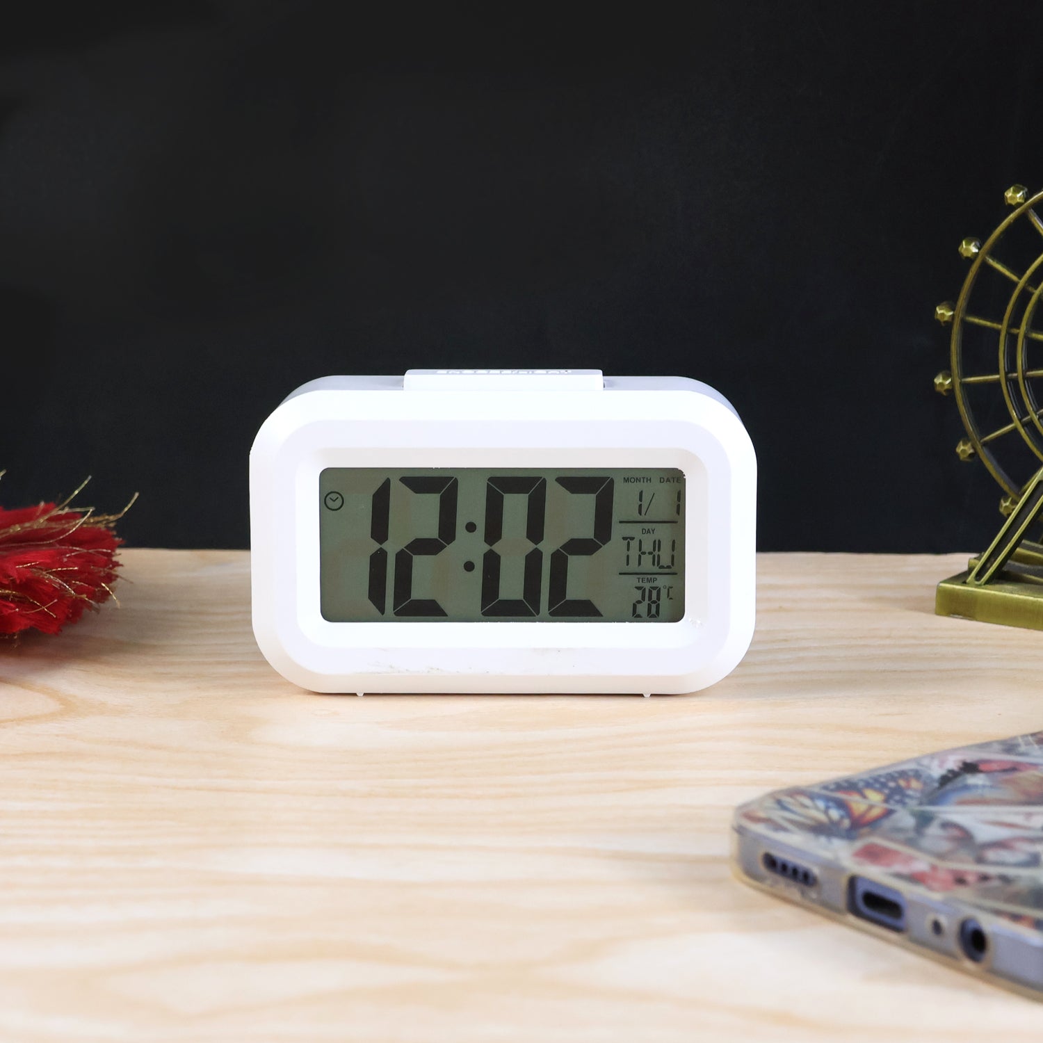 Modern Digital LED Alarm Mini Clock (1 Pc) The Morsignaturekarts