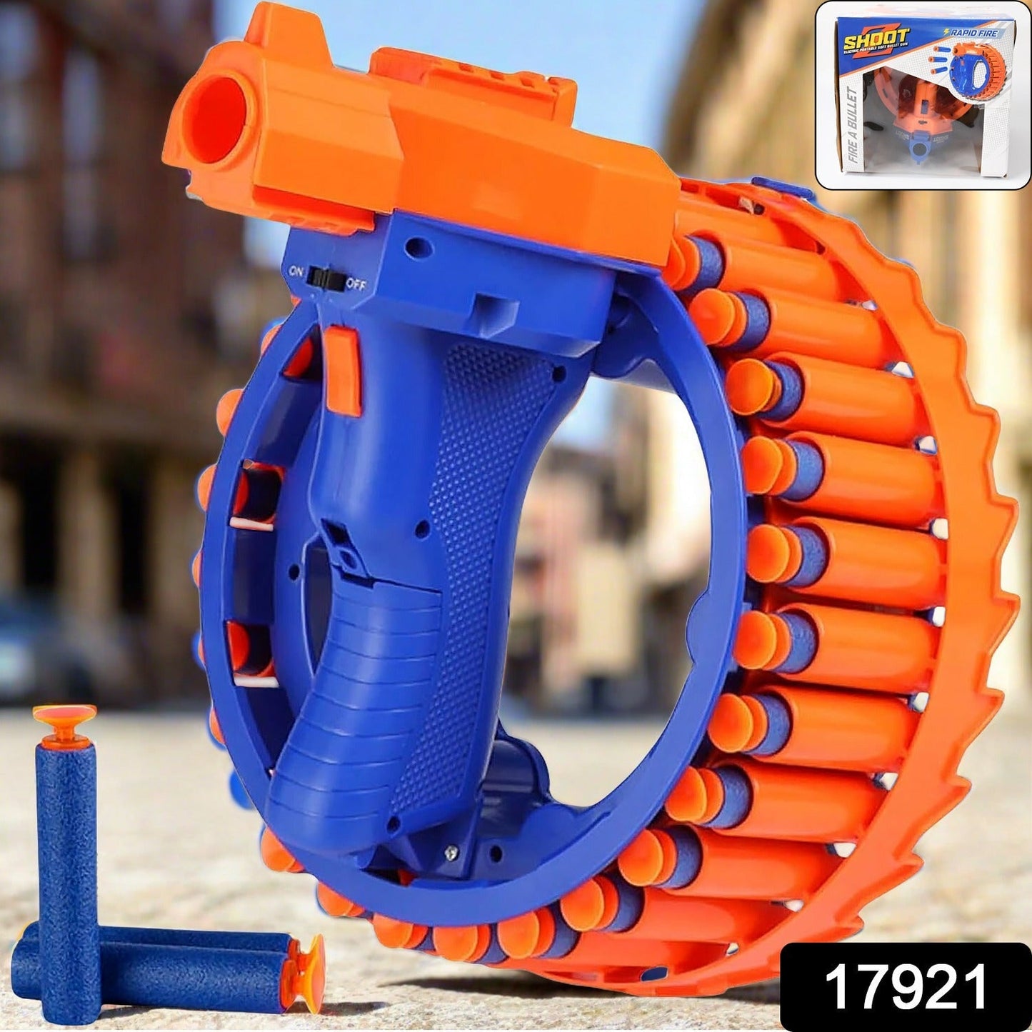 Amazing Toy Gun, Electric Gun for Children, 28 Soft Bullets for Youth Safety signaturekarts