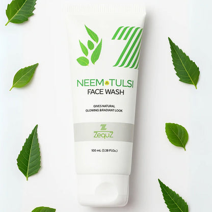 Zequz Neem & Tulsi Face Wash - (1 Pc / 100 ML) signaturekarts