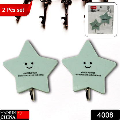 Multipurpose Strong Self-Adhesive Hooks – Heavy Plastic Wall Hooks for Home & Office signaturekarts