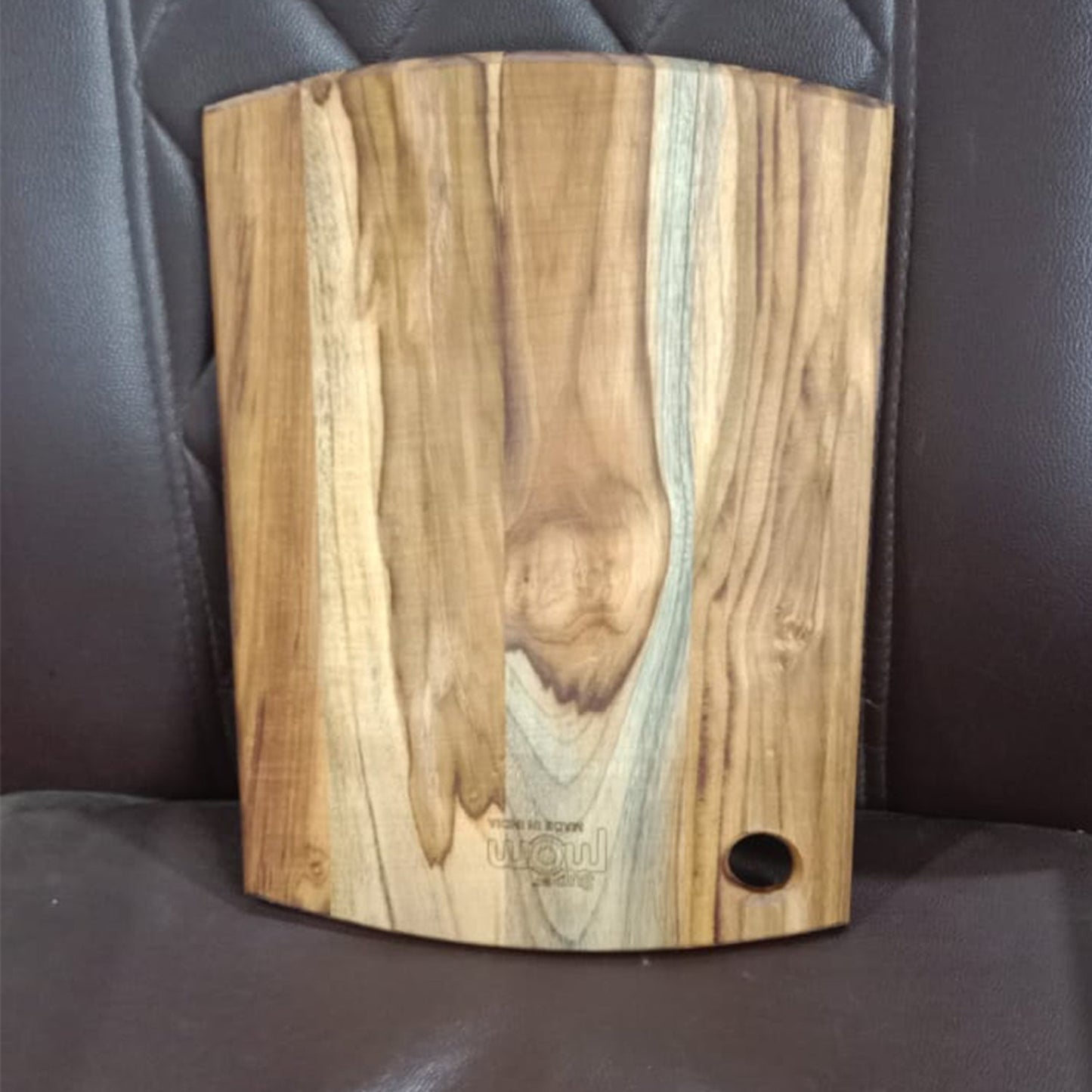 Supermom Premium Teak Wood Chopping Board for Kitchen (1 Pc) signaturekarts