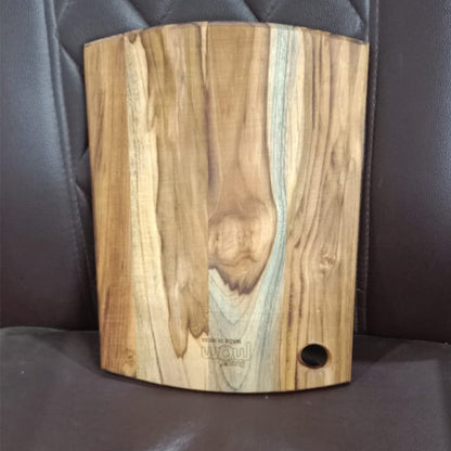 Supermom Premium Teak Wood Chopping Board for Kitchen (1 Pc) signaturekarts