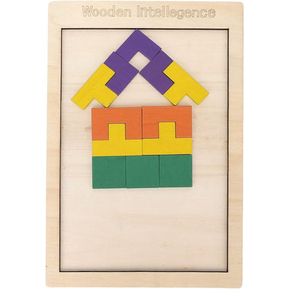 Wooden Blocks Puzzle Children's Educational Toys signaturekarts