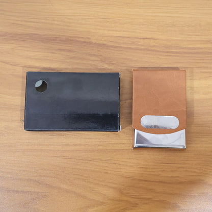 Premium Leather Finish Visiting Card Holder (1 Pc) The Morsignaturekarts