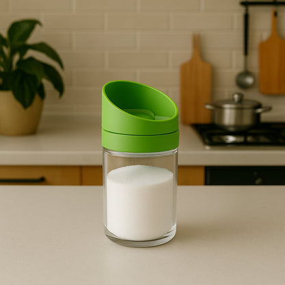 Apex Slant-Lid Kitchen Storage Jar Set (2 Pc) Signature kart