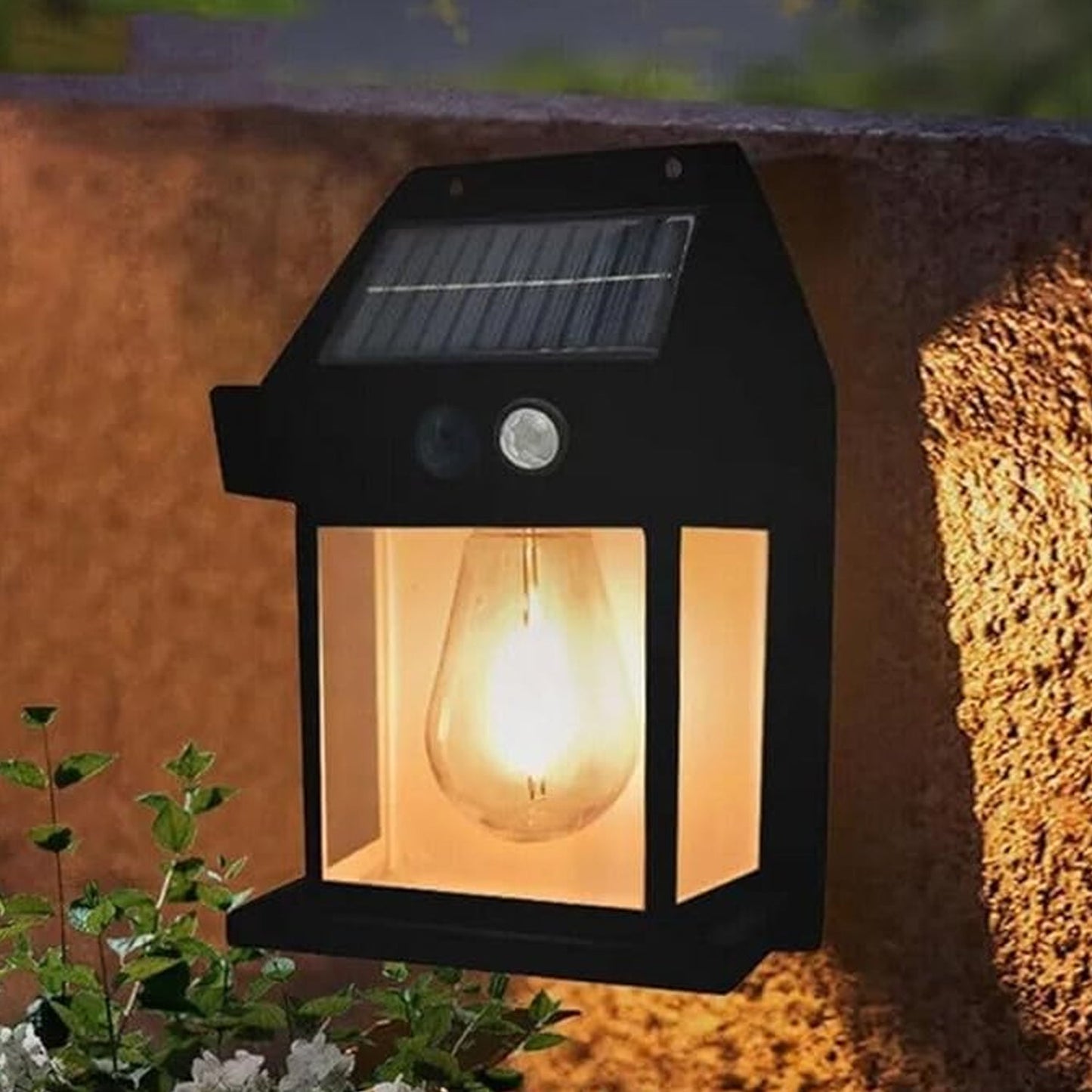 Solar Wall Lamp – Wireless Outdoor Light with Motion Sensor & 3 Modes signaturekarts