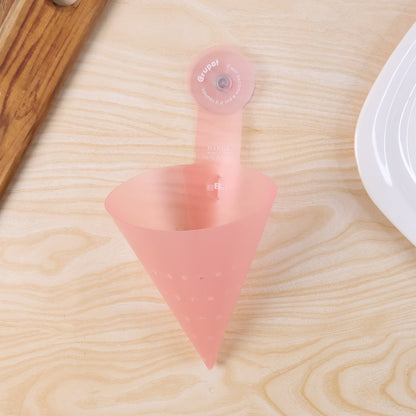Multipurpose Hanging Sink Corner Strainer with Suction Cup (1 Pc) signaturekarts