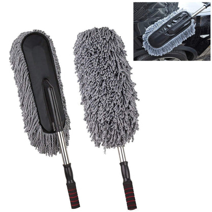 Car Duster, Long Retractable / Soft / Non-Slip / Handle Signature Kart