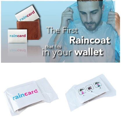Easy to Carry Emergency Waterproof Rain coat pouch Signature Kart