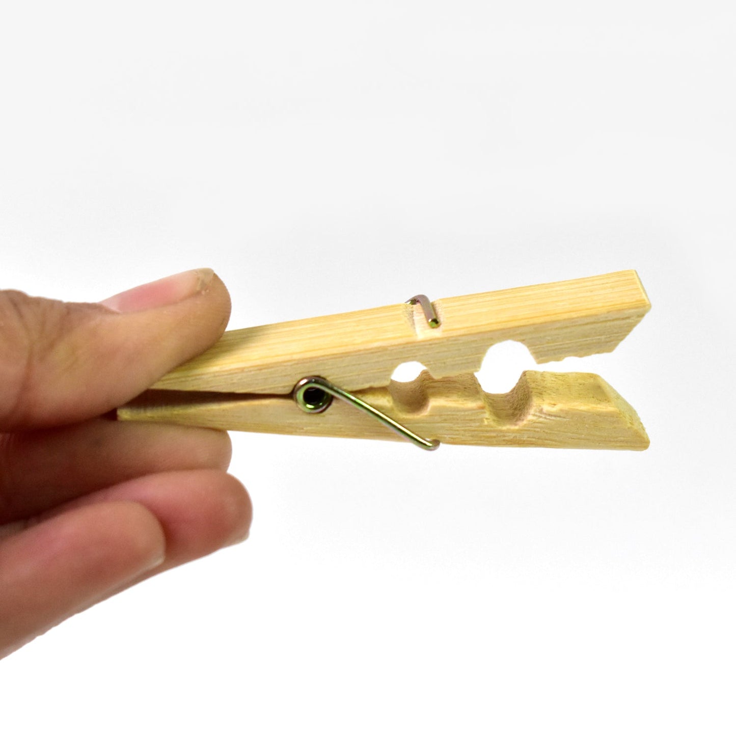 Heavy Duty Bamboo Wooden Cloth Clips / Pegs (10 Pcs Set) Signaturekarts