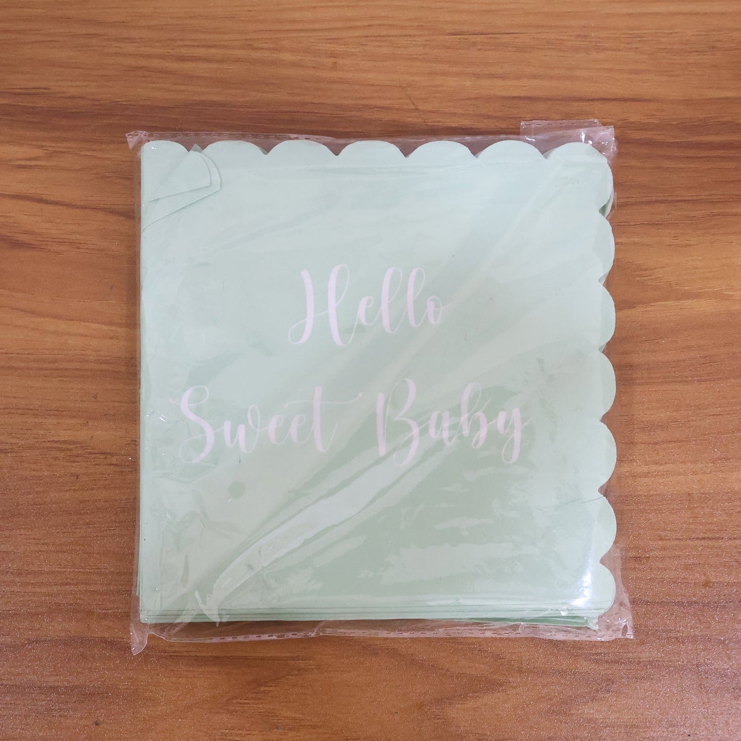 Hello Sweet Baby Party Paper Napkins (31 x 31 cm / 24 Pc) signaturekarts
