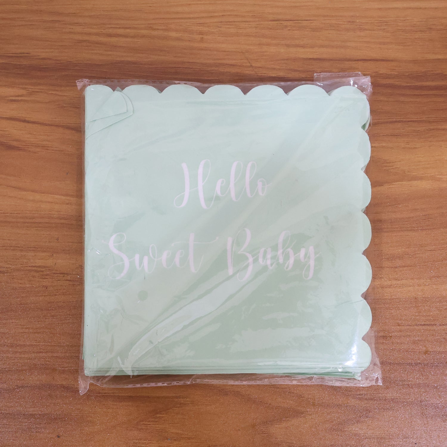 Hello Sweet Baby Party Paper Napkins (31 x 31 cm / 24 Pc) signaturekarts