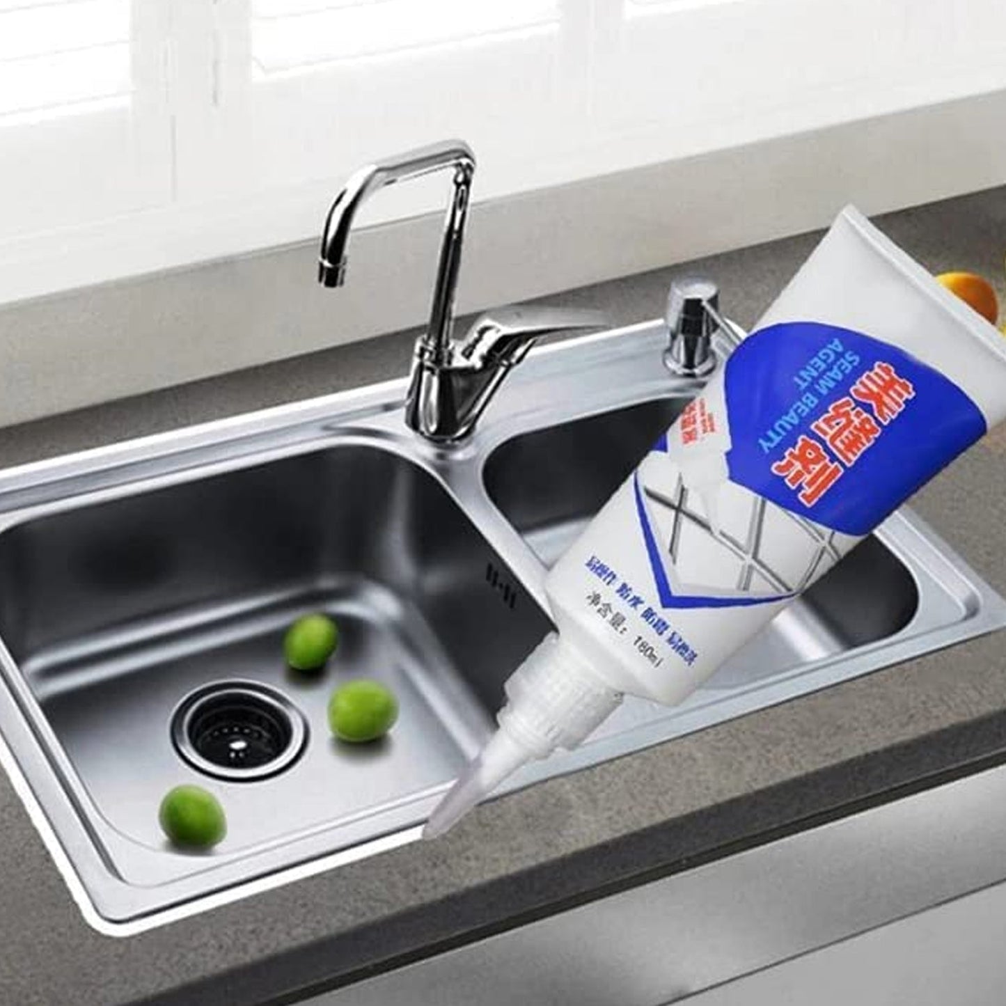 Waterproof Tile Gap Filler for Grout & Crack Repair for Home & Bathroom (180 ML) signaturekarts
