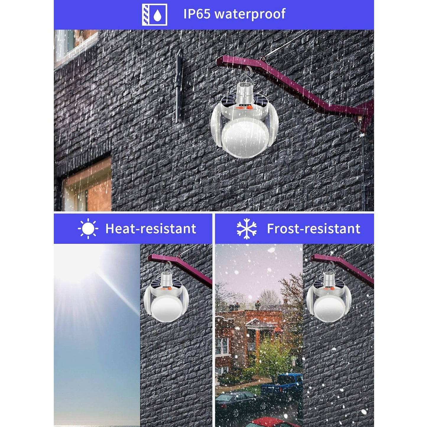 Solar Multi-Functional Emergency LED Light signaturekarts