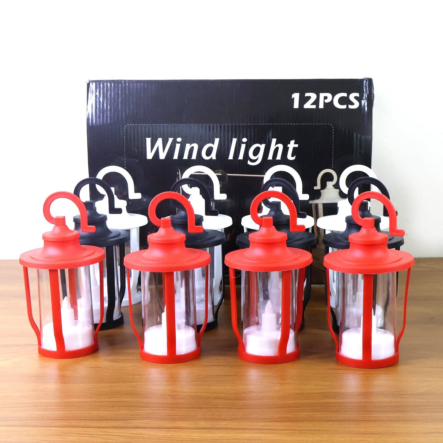 Decorative Lantern Shaped Flameless LED Candles (12 Pc) signaturekarts