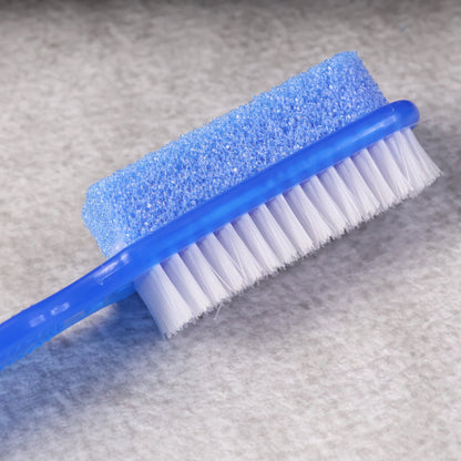 2-in-1 Foot Scrubber Brush with Pumice Stone signaturekarts