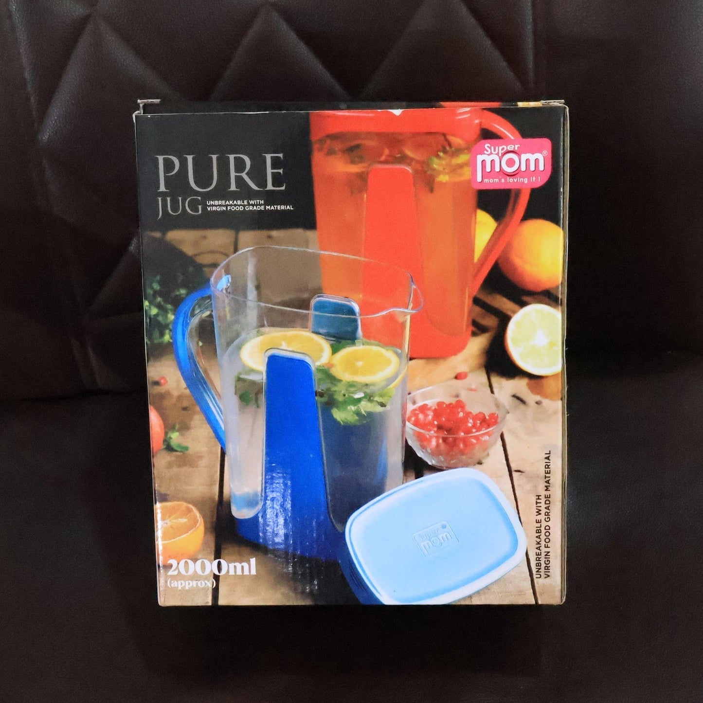 Supermom Plastic Pure Water Jug (2000ML) signaturekarts